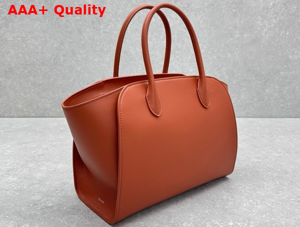 The Row Marlo 12 Bag in Acero Leather Replica