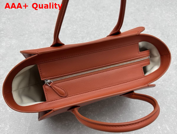 The Row Marlo 12 Bag in Acero Leather Replica