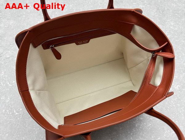 The Row Marlo 12 Bag in Acero Leather Replica