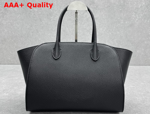 The Row Marlo 12 Bag in Black Grained Calfskin Replica