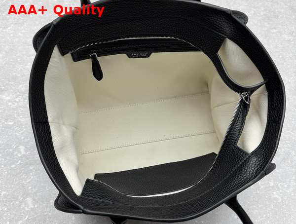 The Row Marlo 12 Bag in Black Grained Calfskin Replica