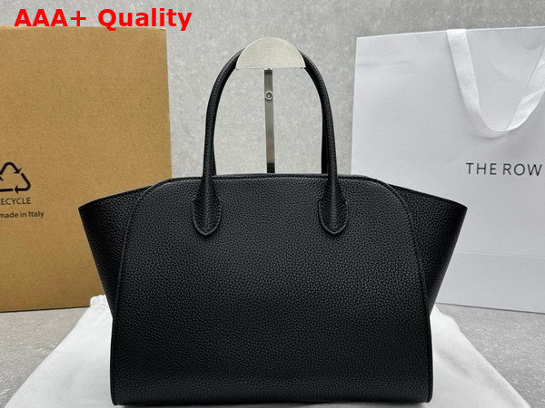 The Row Marlo 12 Bag in Black Grained Calfskin Replica