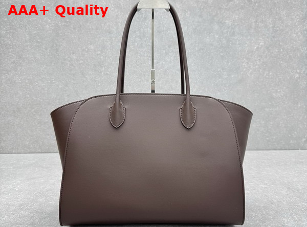 The Row Marlo 14 Bag in Chocolate Leather Replica