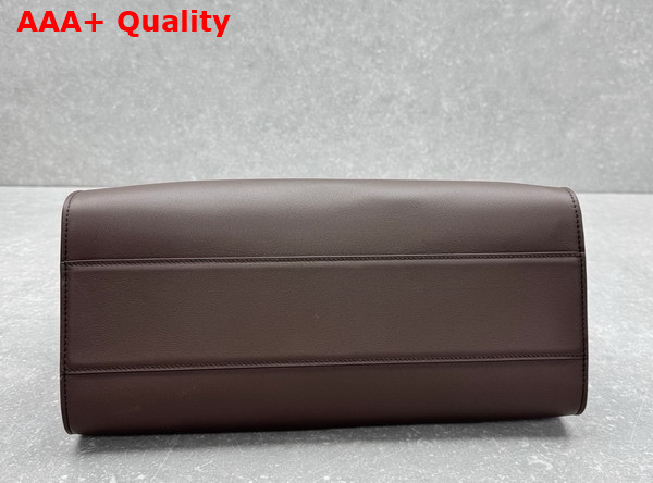 The Row Marlo 14 Bag in Chocolate Leather Replica