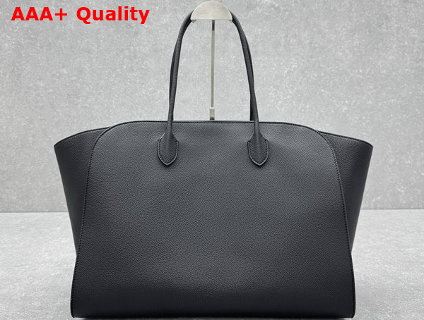 The Row Marlo 17 Bag in Black Grained Calfskin Leather Replica
