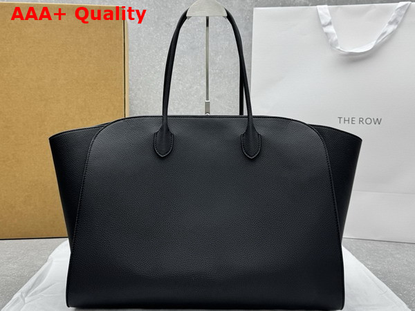 The Row Marlo 17 Bag in Black Grained Calfskin Leather Replica