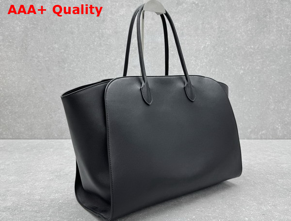 The Row Marlo 17 Bag in Black Leather Replica