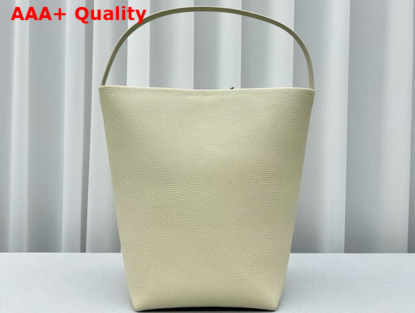 The Row Medium N S Park Tote in Ivory Leather Replica