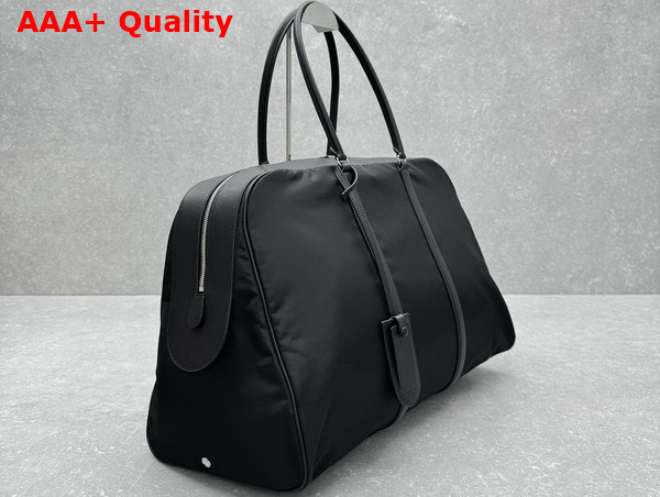 The Row Nylon Duffle Bag in Black Replica