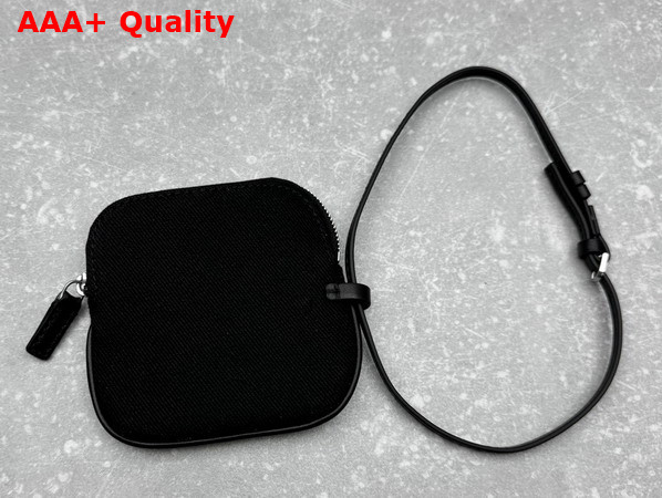 The Row Park Three Stitch Canvas Tote Bag in Black Replica