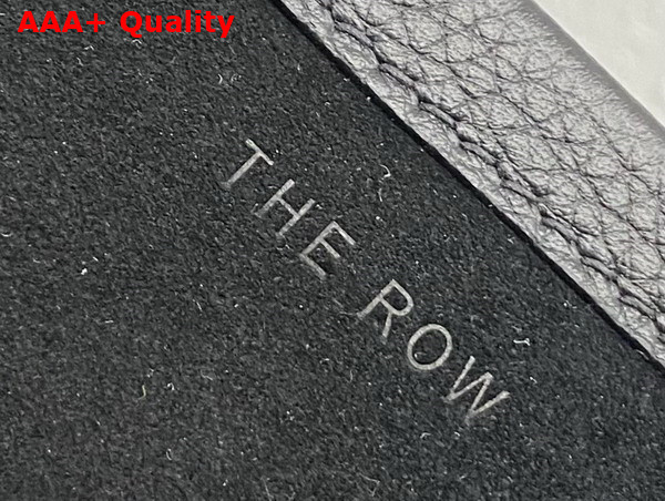The Row Park Tote Three Bag in Black Grained Calfskin Leather Replica