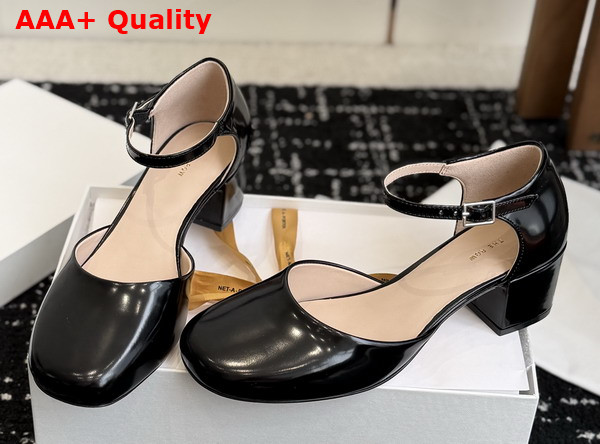 The Row Penelope Ankle Strap Heel Black Replica
