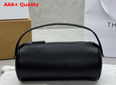 The Row Round 90s Bag in Deep Brown Leather Replica