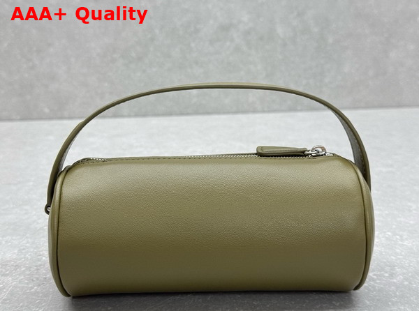 The Row Round 90s Bag in Sage Leather Replica