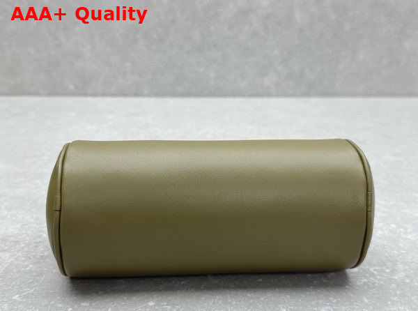 The Row Round 90s Bag in Sage Leather Replica