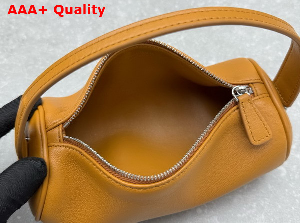 The Row Round 90s Bag in Yellow Leather Replica