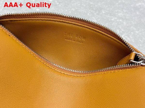 The Row Round 90s Bag in Yellow Leather Replica