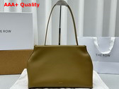 The Row Sienna Shoulder Bag in Muschio Leather Replica
