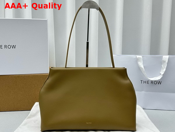 The Row Sienna Shoulder Bag in Muschio Leather Replica