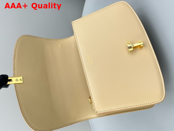 The Row Sofia 8 75 Bag in Beige Leather Replica