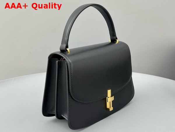 The Row Sofia 8 75 Bag in Black Leather Replica