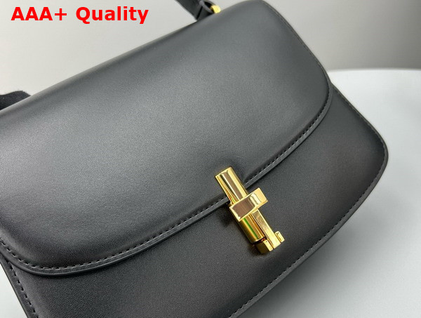 The Row Sofia 8 75 Bag in Black Leather Replica
