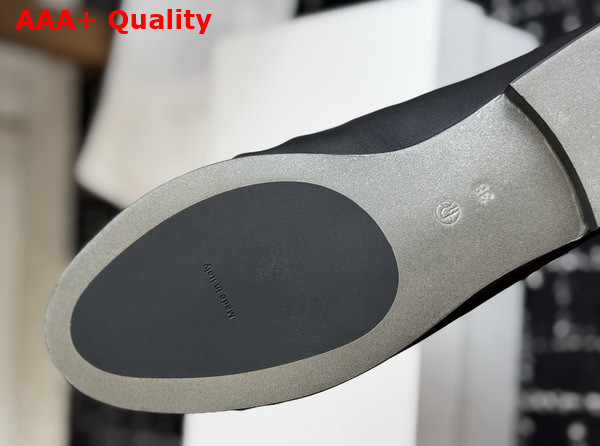 The Row Soft Mocassin Two Black Soft Nappa Leather Replica