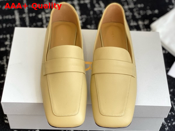 The Row Square Loafer Toile Leather Replica