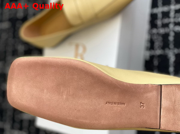 The Row Square Loafer Toile Leather Replica