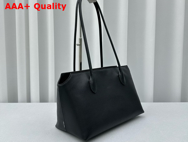 The Row Terrasse Bag in Black Leather Replica