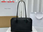 The Row Terrasse Bag in Black Leather Replica