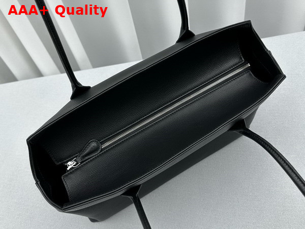 The Row Terrasse Bag in Black Leather Replica